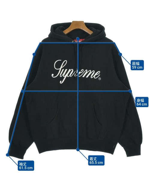 Supreme（シュプリーム）パーカー 黒 サイズ:M メンズ/2200669290011