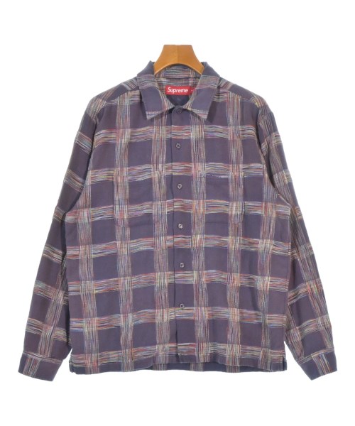 Supreme(シュプリーム)カジュアルシャツ 紫 サイズ:M/2200669314052