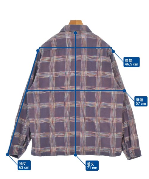 Supreme（シュプリーム）カジュアルシャツ 紫 サイズ:M メンズ/2200669314052