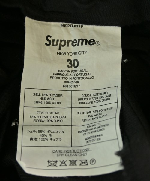 Supreme（シュプリーム）その他 黒 サイズ:30(M位) メンズ/2200669314120