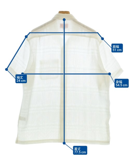 Supreme（シュプリーム）カジュアルシャツ 白 サイズ:L メンズ/2200667477025