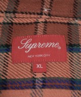 Supreme（シュプリーム）カジュアルシャツ オレンジ サイズ:XL メンズ/2200670070077
