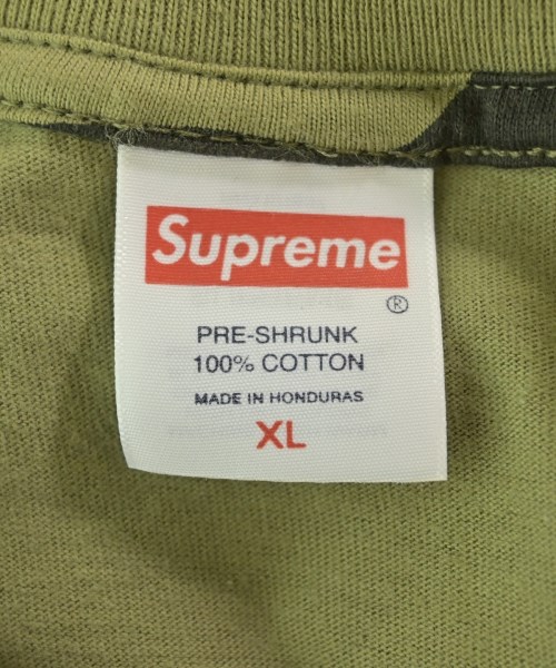 Supreme（シュプリーム）Tシャツ・カットソー カーキ サイズ:XL メンズ/2200670678044