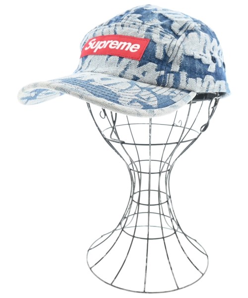 Supreme(シュプリーム)キャップ 青 サイズ:-/2200670752188