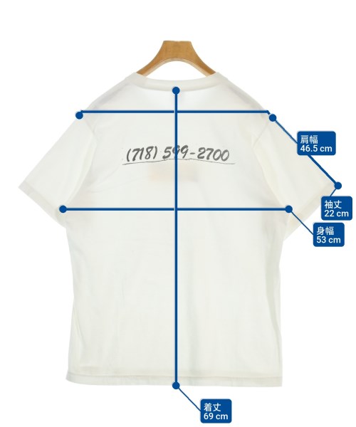 Supreme（シュプリーム）Tシャツ・カットソー 白 サイズ:L メンズ/2200670832057
