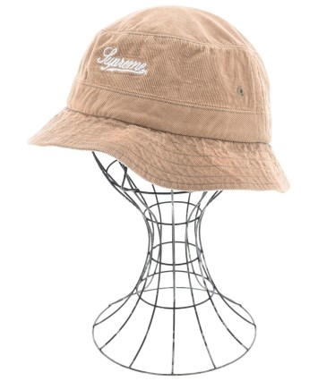 Supreme（シュプリーム）ハット ベージュ サイズ:- メンズ