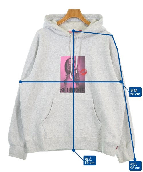 Supreme（シュプリーム）パーカー グレー サイズ:L メンズ/2200671167141