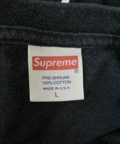 Supreme（シュプリーム）Tシャツ・カットソー 黒 サイズ:L メンズ/2200671221027