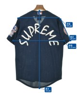 Supreme（シュプリーム）カジュアルシャツ 紺 サイズ:M メンズ/2200671242060