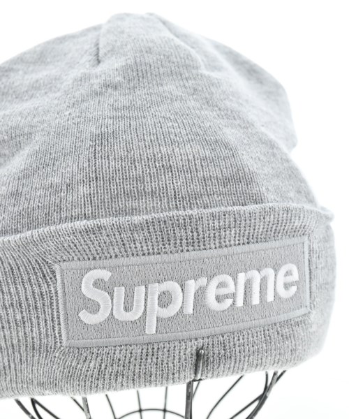 Supreme（シュプリーム）ニットキャップ・ビーニー グレー サイズ:- メンズ/2200672180064