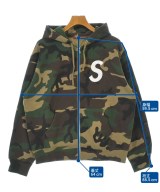 Supreme（シュプリーム）パーカー 茶 サイズ:M メンズ/2200729271035