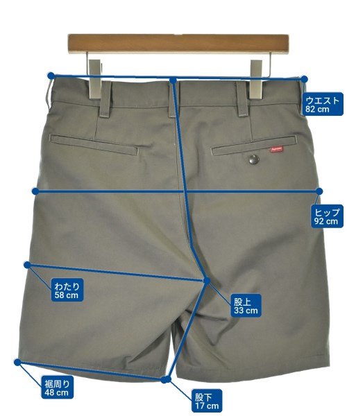 Supreme（シュプリーム）ショートパンツ グレー サイズ:30(M位) メンズ/2200723486152