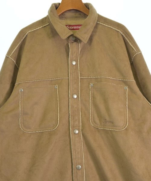 Supreme（シュプリーム）カジュアルシャツ ベージュ サイズ:XL メンズ/2200723829041
