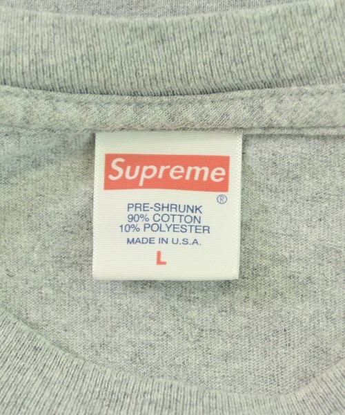 Supreme（シュプリーム）Tシャツ・カットソー グレー サイズ:L メンズ/2200723829386