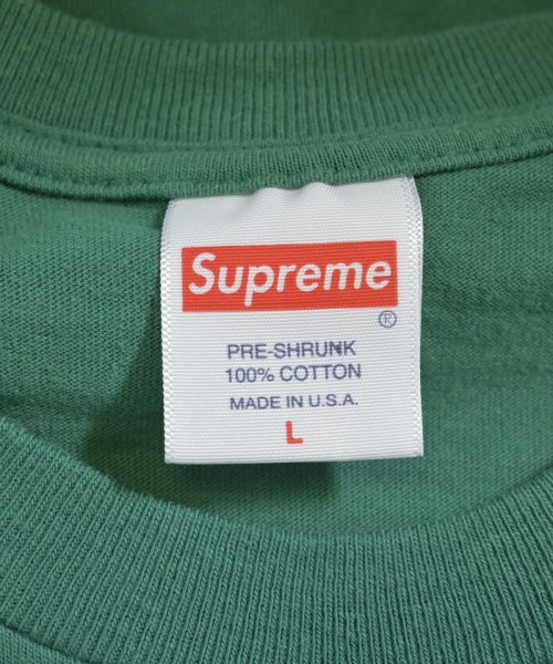 Supreme（シュプリーム）Tシャツ・カットソー 緑 サイズ:L メンズ/2200730678038