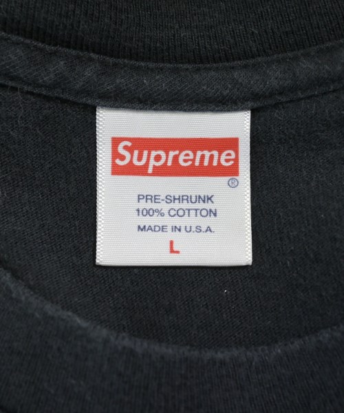 Supreme（シュプリーム）Tシャツ・カットソー 黒 サイズ:L メンズ/2200730678045