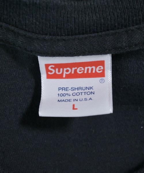 Supreme（シュプリーム）Tシャツ・カットソー 黒 サイズ:L メンズ/2200730678052