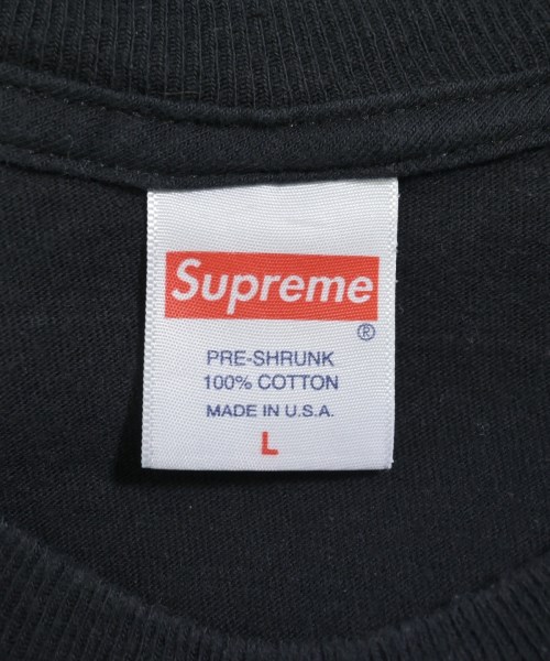 Supreme（シュプリーム）Tシャツ・カットソー 黒 サイズ:L メンズ/2200730678069