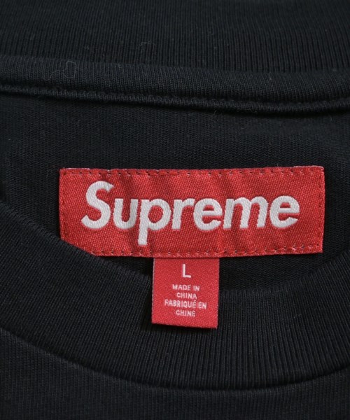 Supreme（シュプリーム）Tシャツ・カットソー 黒 サイズ:L メンズ/2200730678083