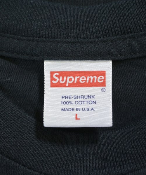 Supreme（シュプリーム）Tシャツ・カットソー 黒 サイズ:L メンズ/2200730678090