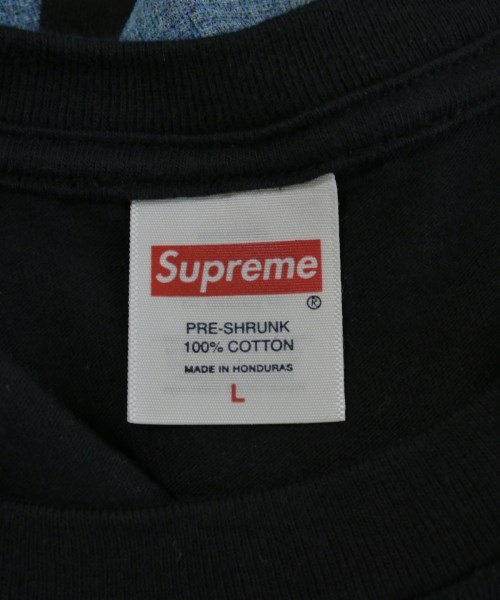 Supreme（シュプリーム）Tシャツ・カットソー 黒 サイズ:L メンズ/2200730764069