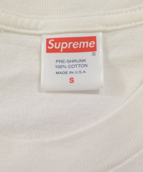 Supreme（シュプリーム）Tシャツ・カットソー 白 サイズ:S メンズ/2200730831037