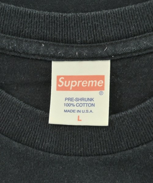 Supreme（シュプリーム）Tシャツ・カットソー 黒 サイズ:L メンズ/2200731057139