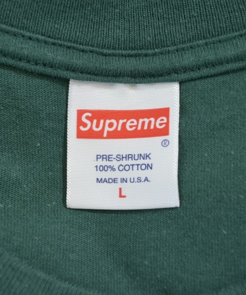 Supreme（シュプリーム）Tシャツ・カットソー 緑 サイズ:L メンズ/2200731073030