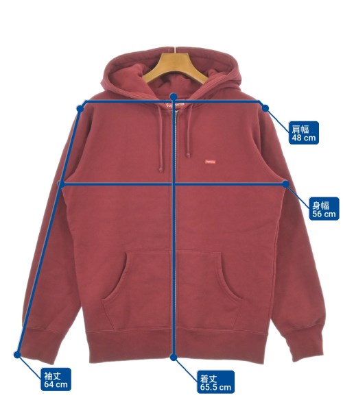 Supreme（シュプリーム）パーカー 赤 サイズ:M メンズ/2200731106042