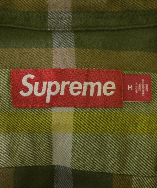 Supreme（シュプリーム）カジュアルシャツ 緑 サイズ:M メンズ/2200728177024