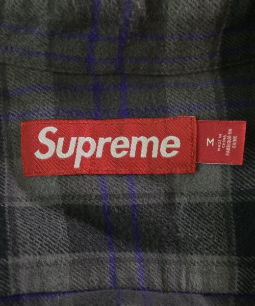 Supreme（シュプリーム）カジュアルシャツ グレー サイズ:M メンズ/2200728177031
