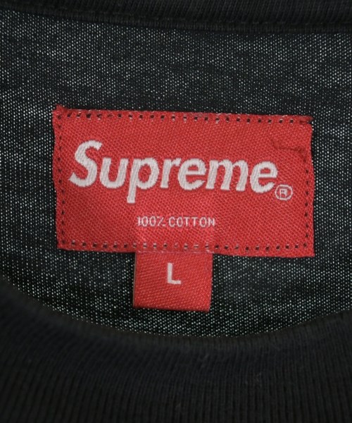 Supreme（シュプリーム）Tシャツ・カットソー 黒 サイズ:L メンズ/2200731189021