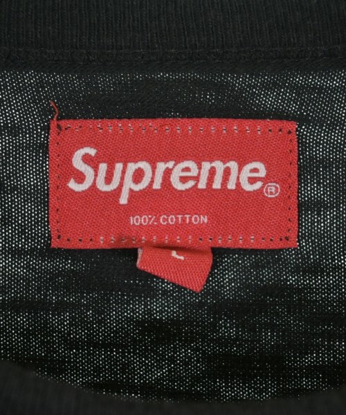 Supreme（シュプリーム）Tシャツ・カットソー 黒 サイズ:L メンズ/2200731189038