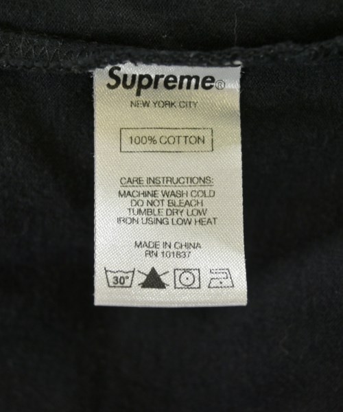Supreme（シュプリーム）Tシャツ・カットソー 黒 サイズ:L メンズ/2200731189069