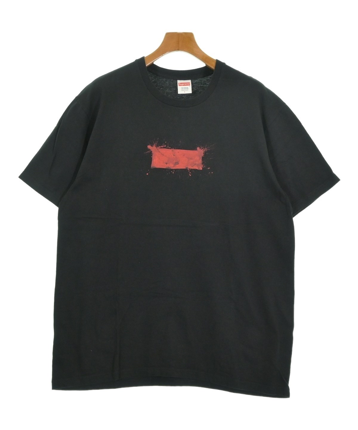 Supreme（シュプリーム）Tシャツ・カットソー 黒 サイズ:L メンズ