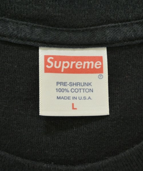 Supreme（シュプリーム）Tシャツ・カットソー 黒 サイズ:L メンズ/2200731189151