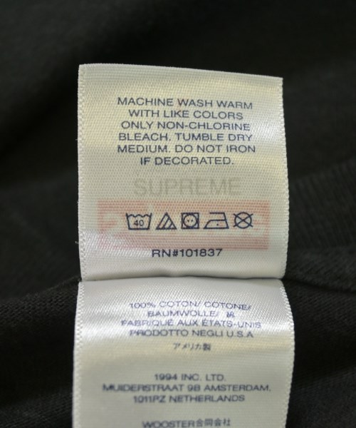 Supreme（シュプリーム）Tシャツ・カットソー 黒 サイズ:L メンズ/2200731189182
