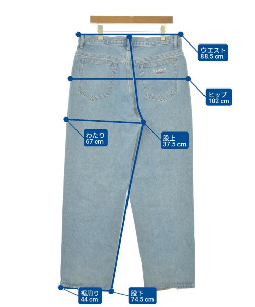 Supreme（シュプリーム）デニムパンツ 青 サイズ:32(L位) メンズ/2200731311064