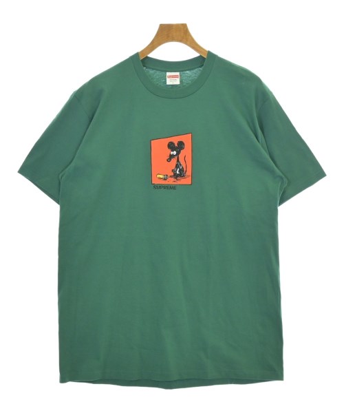 Supreme（シュプリーム）Tシャツ・カットソー 緑 サイズ:L メンズ