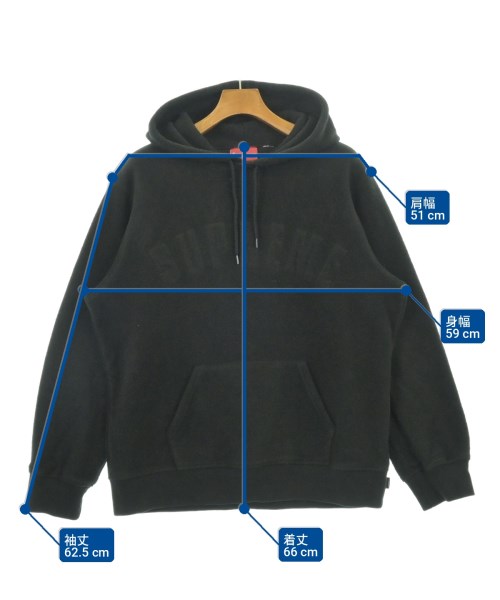 Supreme（シュプリーム）パーカー 黒 サイズ:M メンズ/2200731457144
