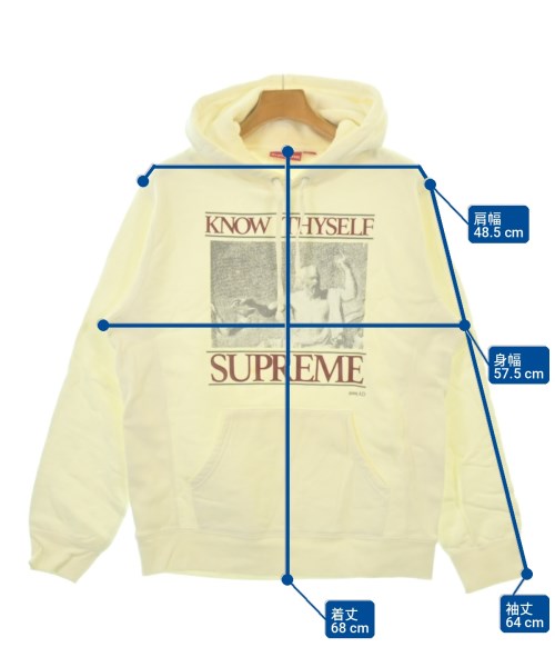 Supreme（シュプリーム）パーカー 白 サイズ:M メンズ/2200724196586