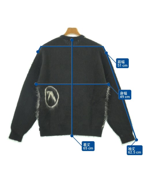 Supreme（シュプリーム）ニット・セーター 黒 サイズ:S メンズ/2200727035295