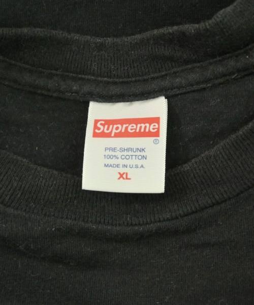 Supreme（シュプリーム）Tシャツ・カットソー 黒 サイズ:XL メンズ/2200731929030