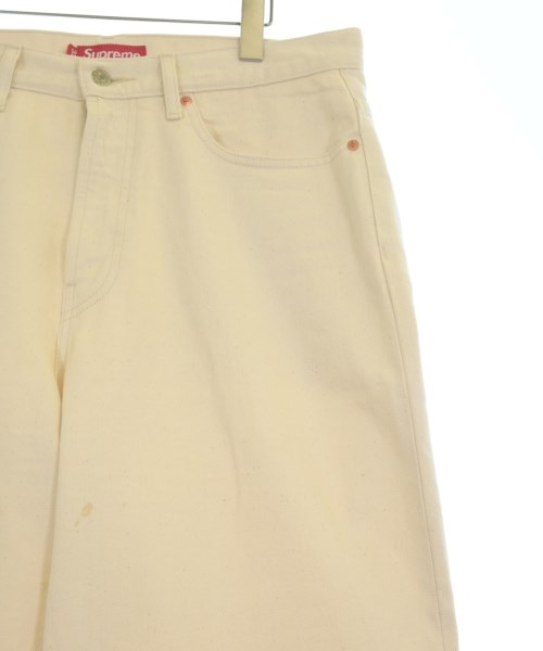 Supreme（シュプリーム）デニムパンツ 白 サイズ:32(L位) メンズ/2200731952052