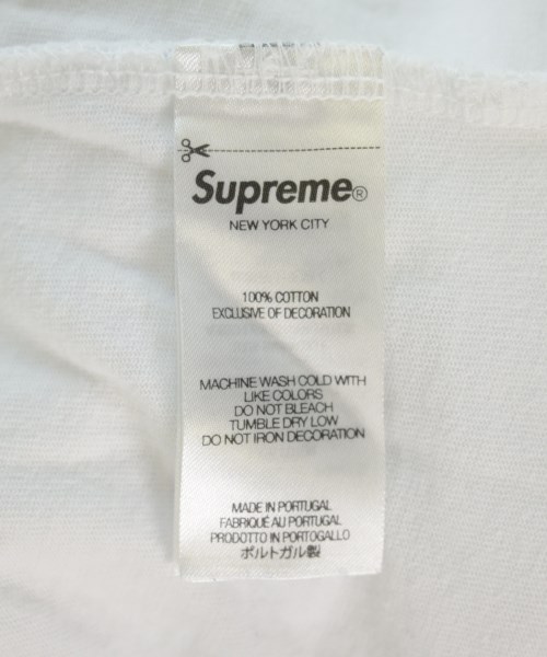 Supreme（シュプリーム）Tシャツ・カットソー 白 サイズ:M メンズ/2200726966033