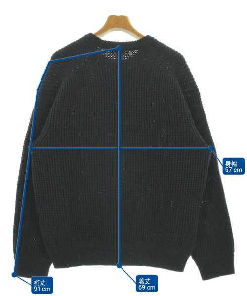 Supreme（シュプリーム）ニット・セーター 黒 サイズ:L メンズ/2200732400019