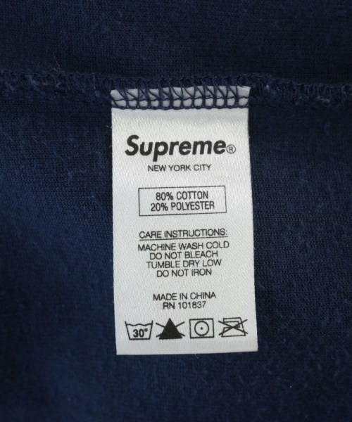 Supreme（シュプリーム）Tシャツ・カットソー 紺 サイズ:L メンズ/2200732454012