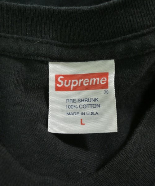 Supreme（シュプリーム）Tシャツ・カットソー 黒 サイズ:L メンズ/2200732572020