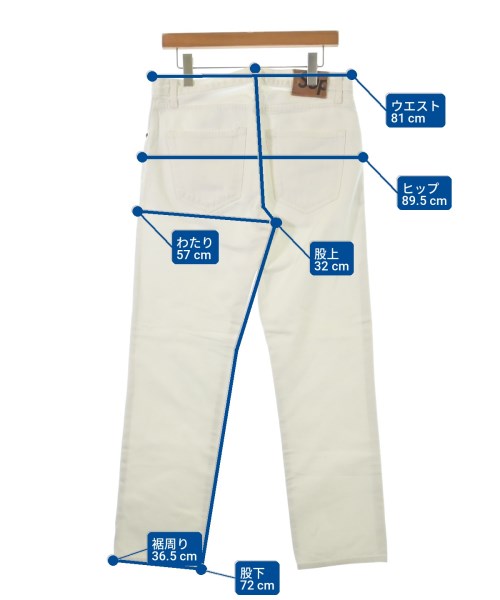 Supreme（シュプリーム）デニムパンツ 白 サイズ:30(M位) メンズ/2200729895033