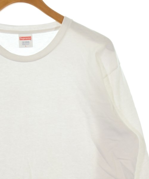 Supreme（シュプリーム）Tシャツ・カットソー 白 サイズ:L メンズ/2200733300028
